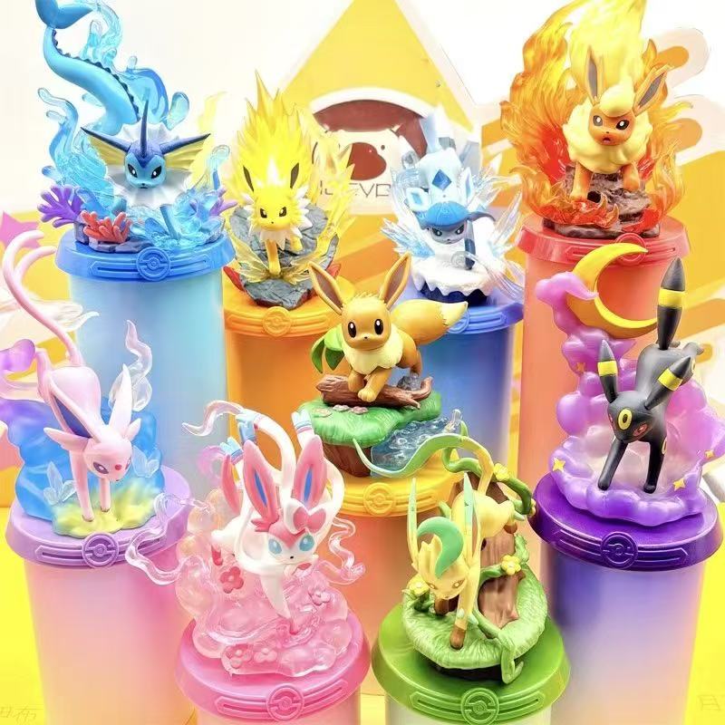 Model Kit Pokemon - Anime Pokemon Funism Adventure Eevee Family
