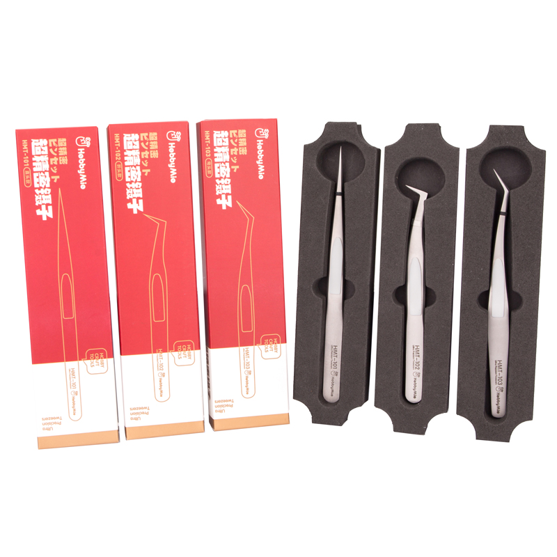 Model Kit Tweezers - HMT101 Angled Straight Anti Static Decal