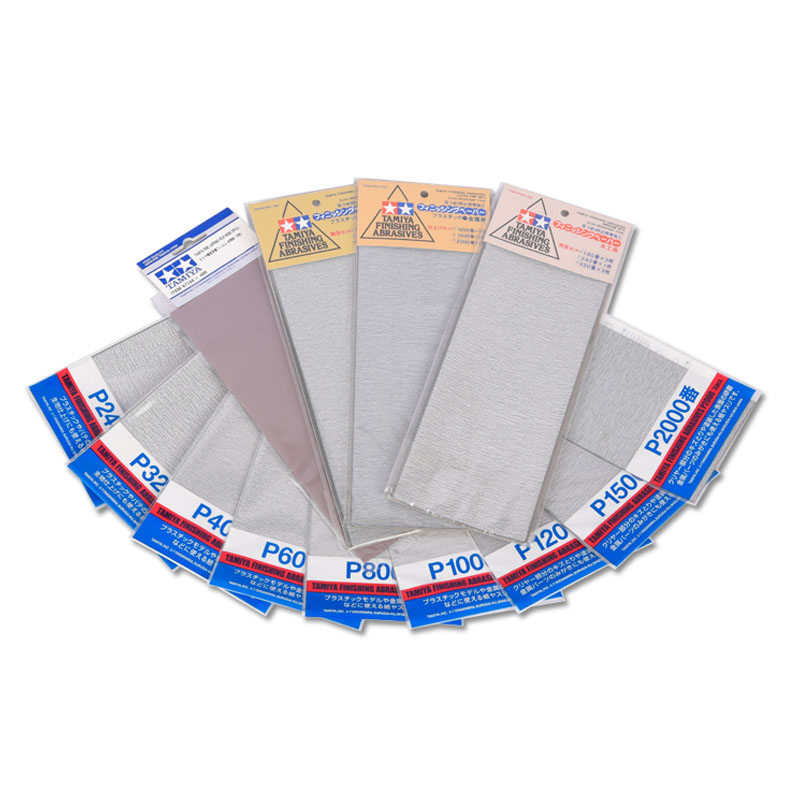 Model Kit Tamiya - Tamiya Finishing Abrasives Sandpaper Sanding Sponge