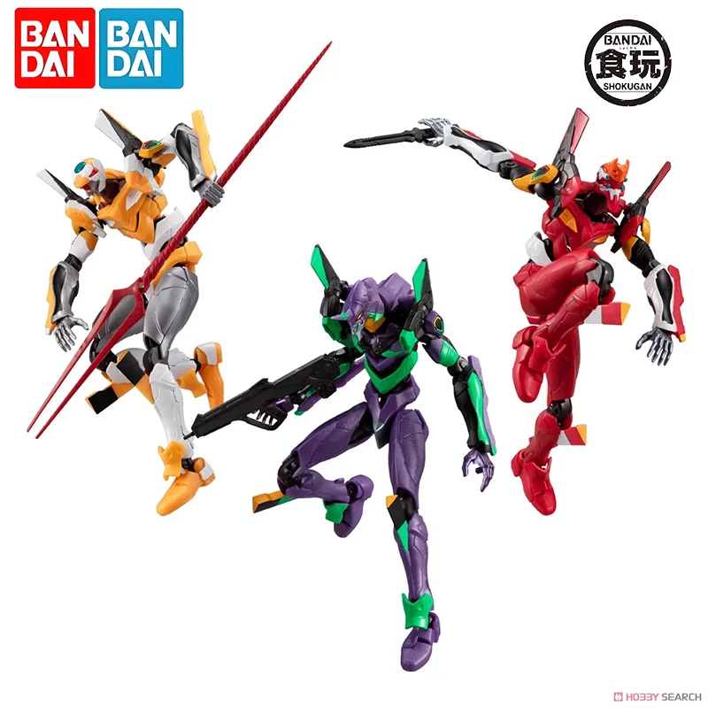 Model Kit Eva 02 - Bandai Original Shokugan NEON GENESIS EVANGELION