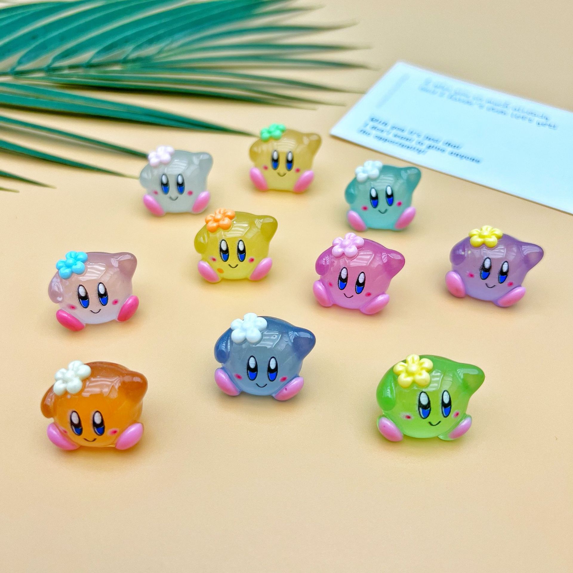 Model Kit Kirby - 10pcs Star Kirby Action Figure Luminous