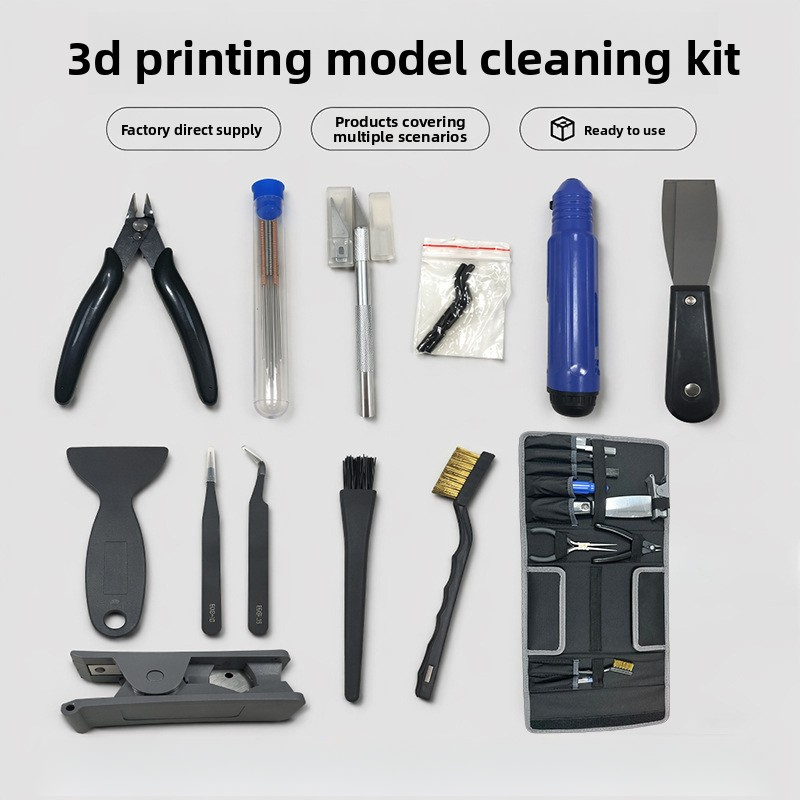 Model Kit Tweezers - 3D Printer Model Cleaning Tool Set