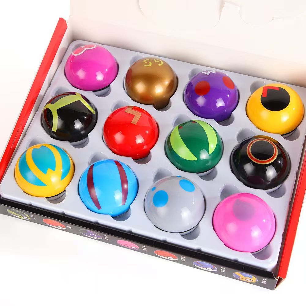 Model Kit Pokemon - Pokemon Figure 12pcs/Set Poké Ball Pokeball