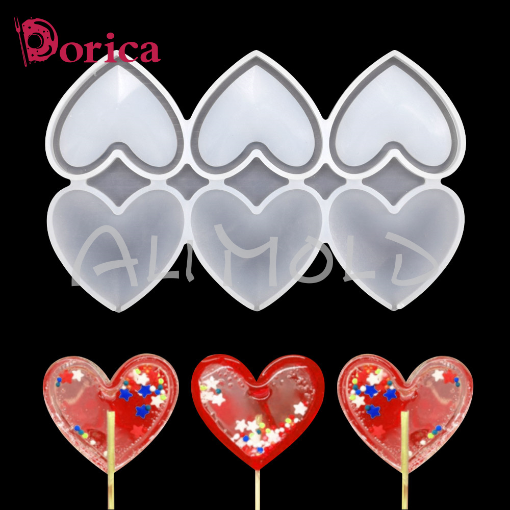 Model Kit Varnish - Dorica Love Heart Resin Epoxy Mold