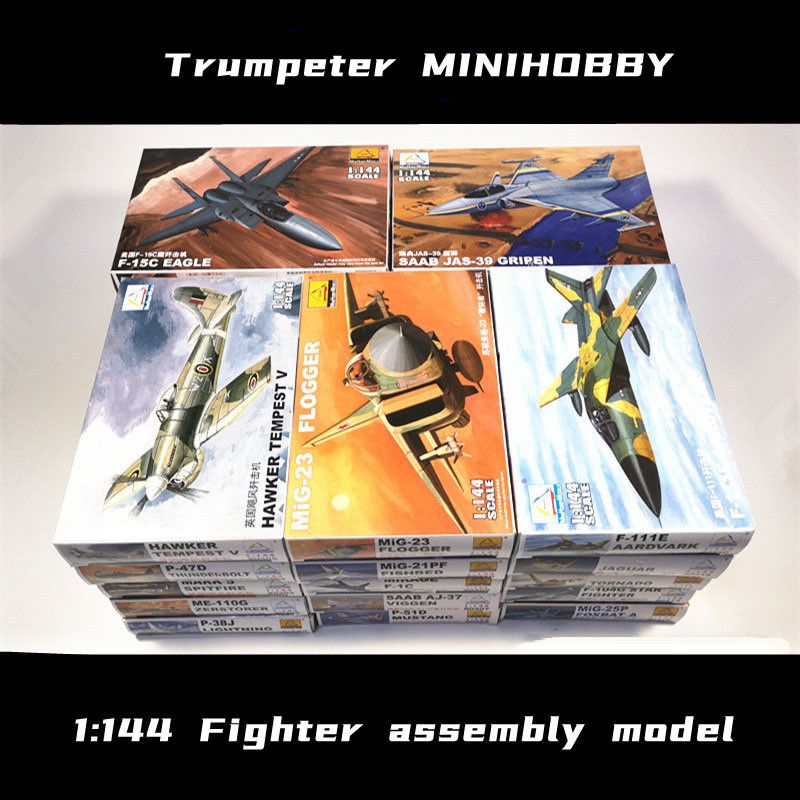 Model Kit Tamiya - TRUMPETER 1/144 Military Fighter Assembly Model