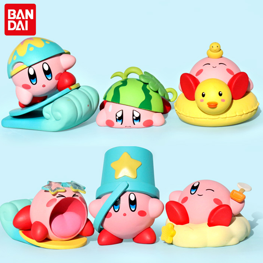 Model Kit Kirby - Hot 6Pcs/Set Star Kirby Anime Figure