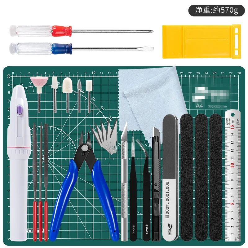 Model Kit Tweezers - forGunpla Model Building Tool Kit Nipper