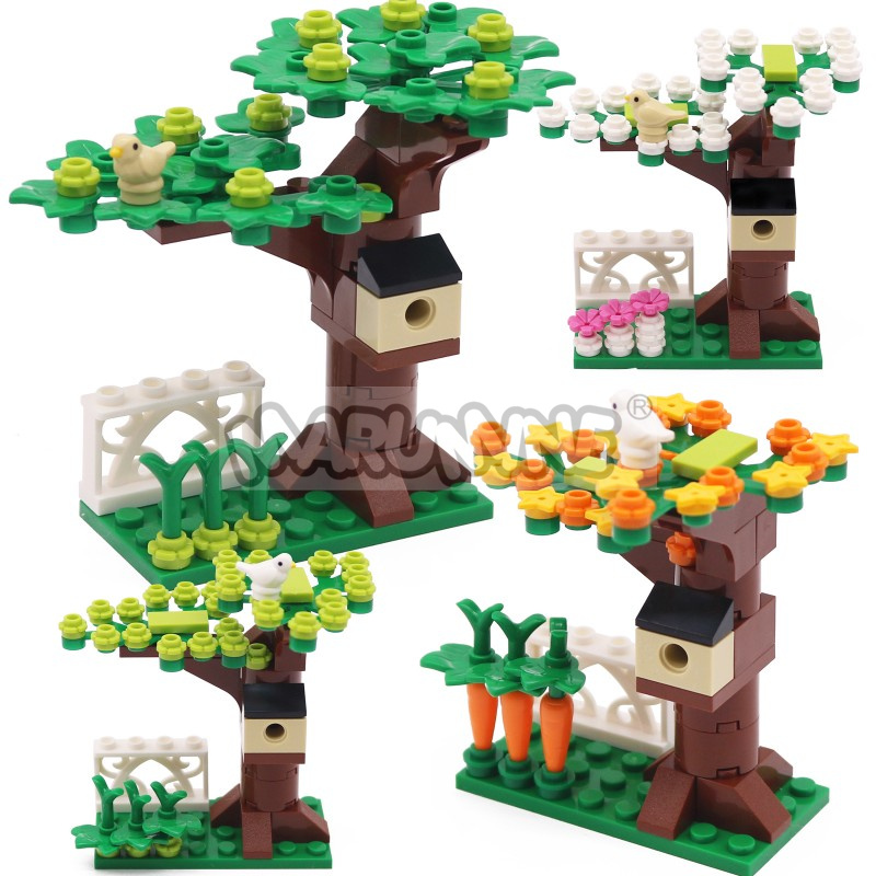 Model Kit Centaur - MARUMINE Small Particles MOC Bricks Tree