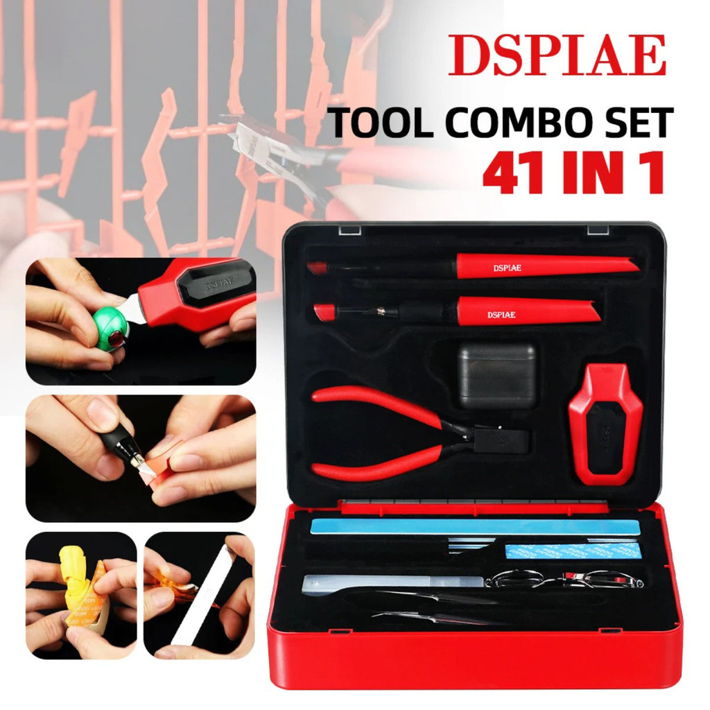 Model Kit Tweezers - DSPIAE TC-S01 Departure Tool Combo Set