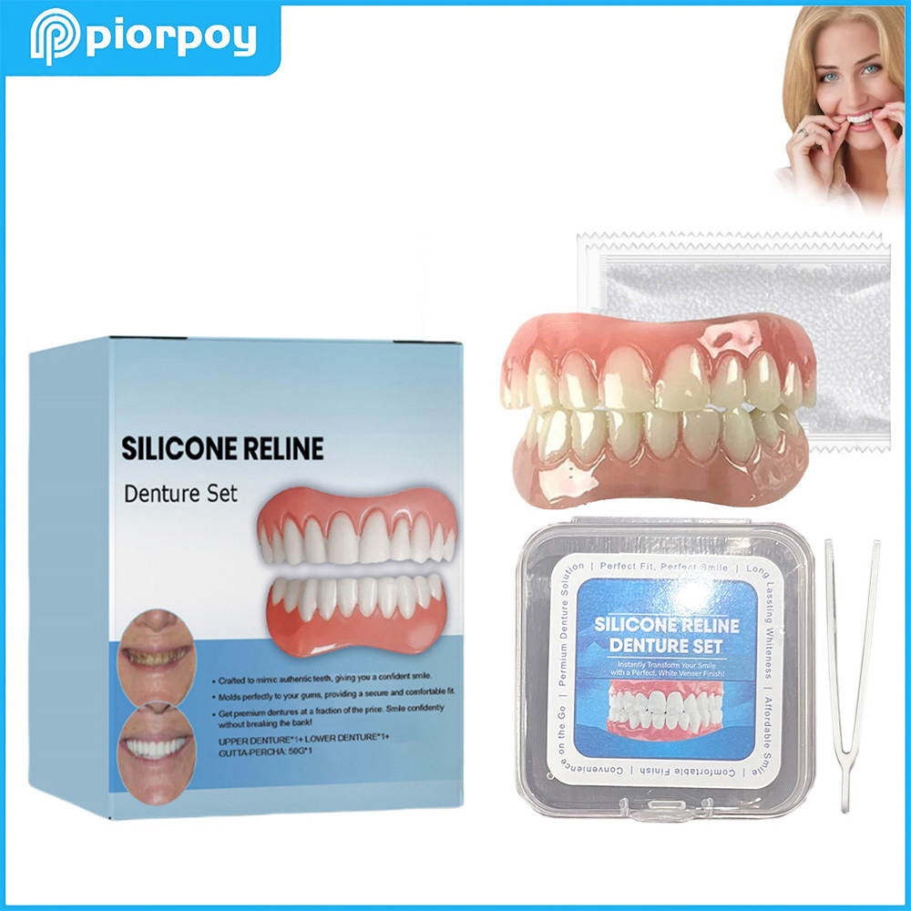 Model Kit Tweezers - PIORPOY 1Pair Denture Silicone Kit Adjustable