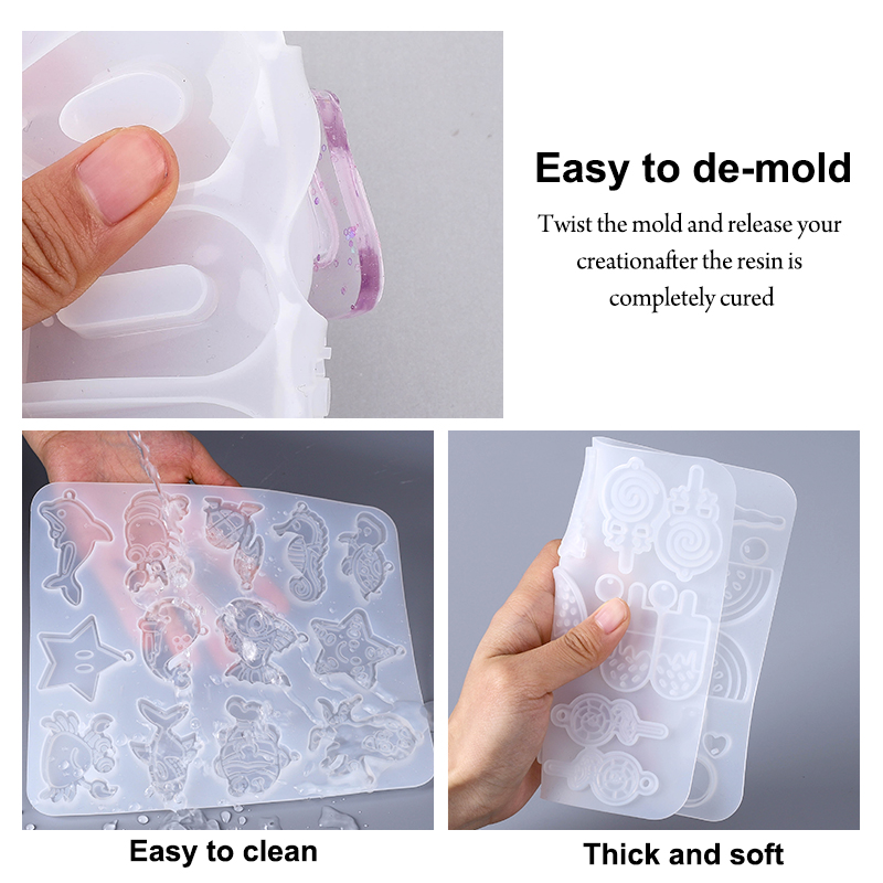 Earring Pendant Silicone Mold  - Model Kit Varnish 评论和价格