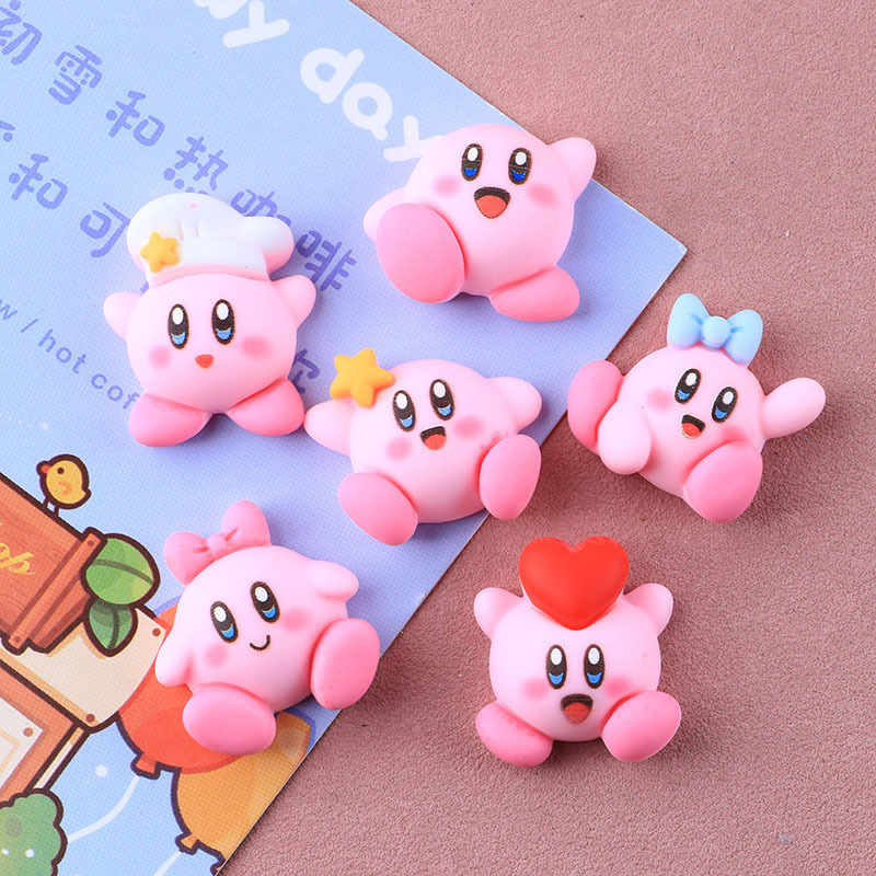6Pcs/Set Cartoon Cute Anime Fi - Model Kit Kirby 评论和价格
