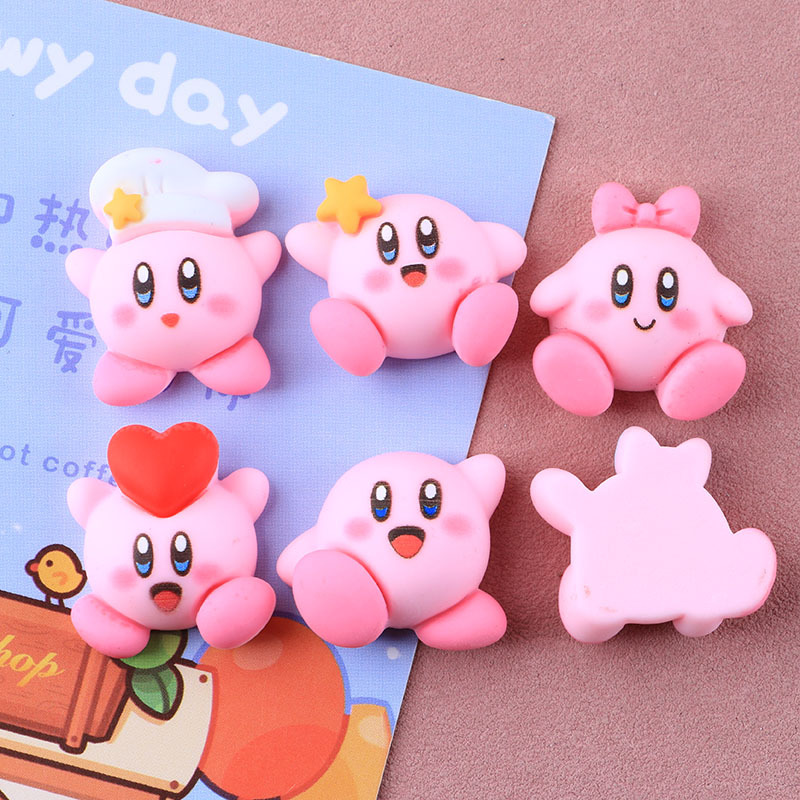 6Pcs/Set Cartoon Cute Anime Fi - Model Kit Kirby 评论和价格