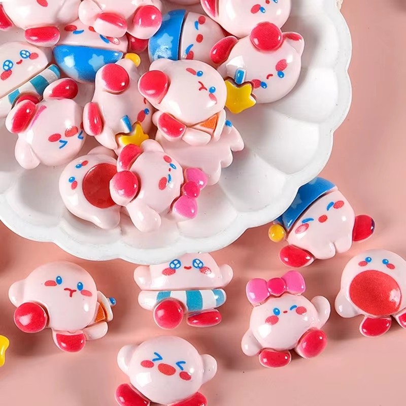 6Pcs/Set Cartoon Cute Anime Fi - Model Kit Kirby 评论和价格