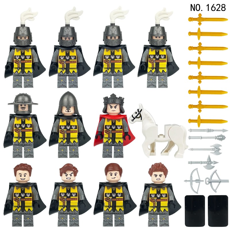 Medieval soldier knight Rome a - Model Kit Horse 评论和价格