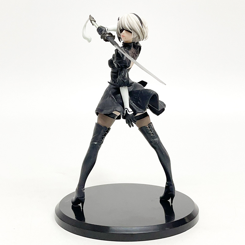 Hot 18CM Yorha 2B Series Anime - Model Kit Nier Automata 评论和价格
