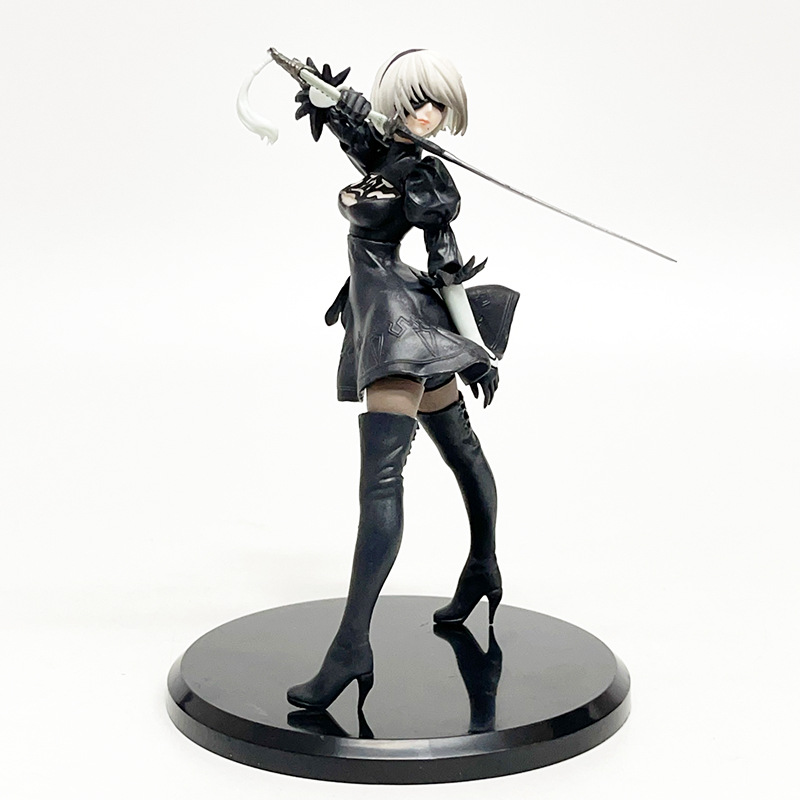 Hot 18CM Yorha 2B Series Anime - Model Kit Nier Automata 评论和价格