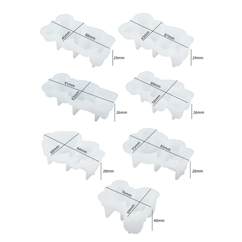 DIY Crystal Epoxy Resin Mold 3 - Model Kit Varnish 评论和价格