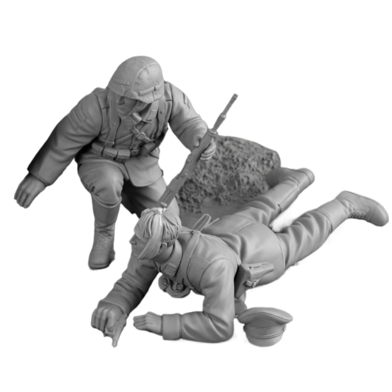 1/35 Scale Resin Figure Assemb - Model Kit Horse 评论和价格