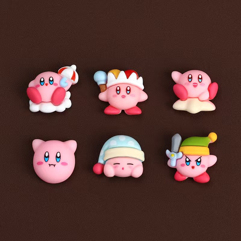 8Pcs/Set Cartoon Cute Anime Fi - Model Kit Kirby 评论和价格