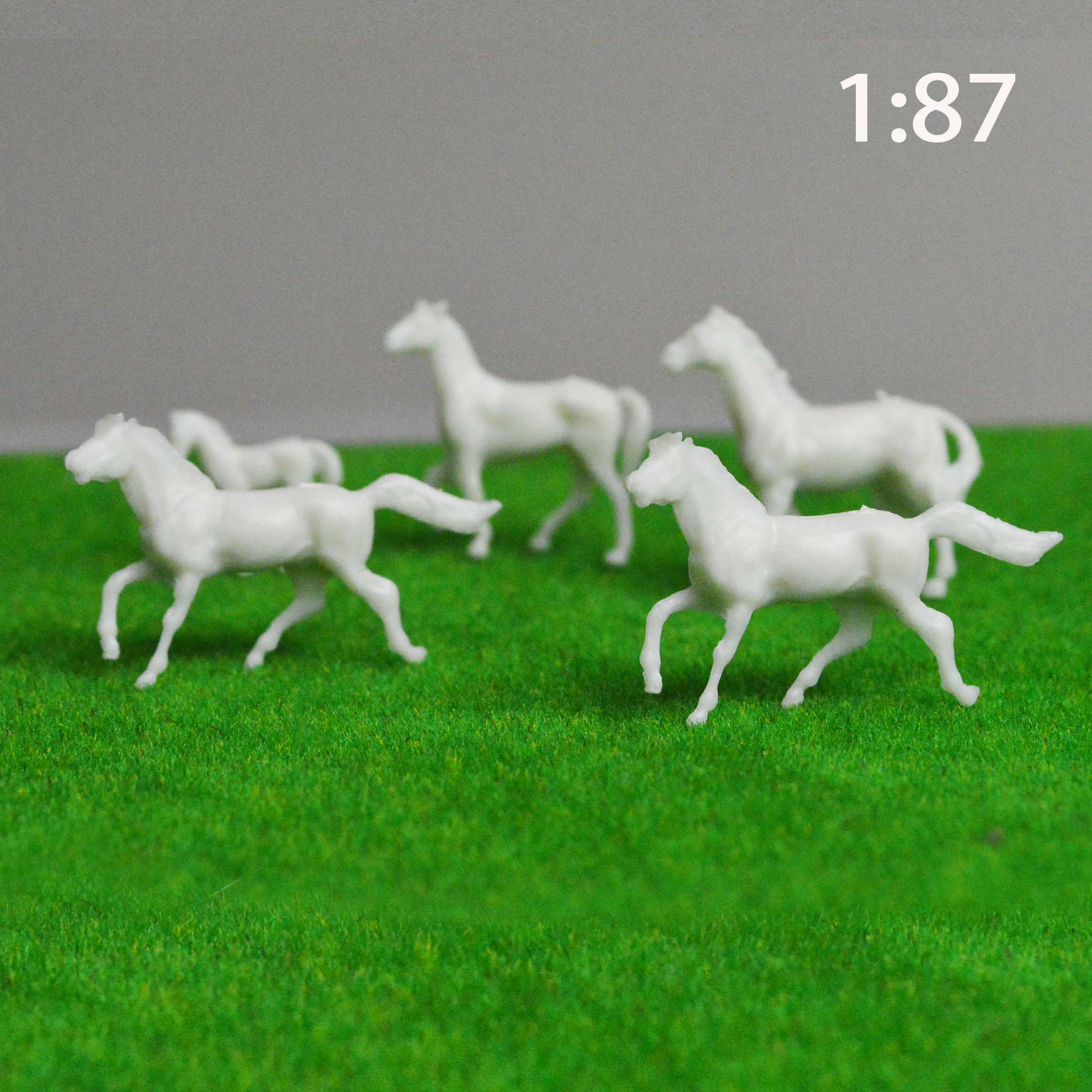 HO/N Scale Model Miniature Hor - Model Kit Horse 评论和价格