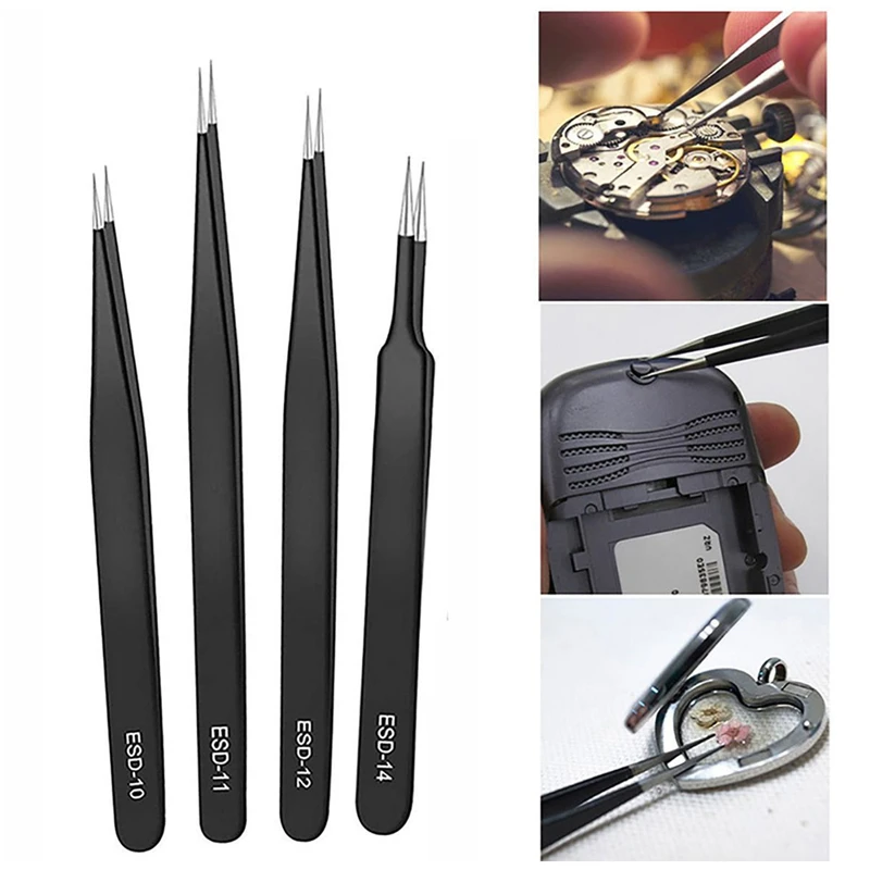 Precision Tweezers Set ESD Ant - Model Kit Tweezers 评论和价格