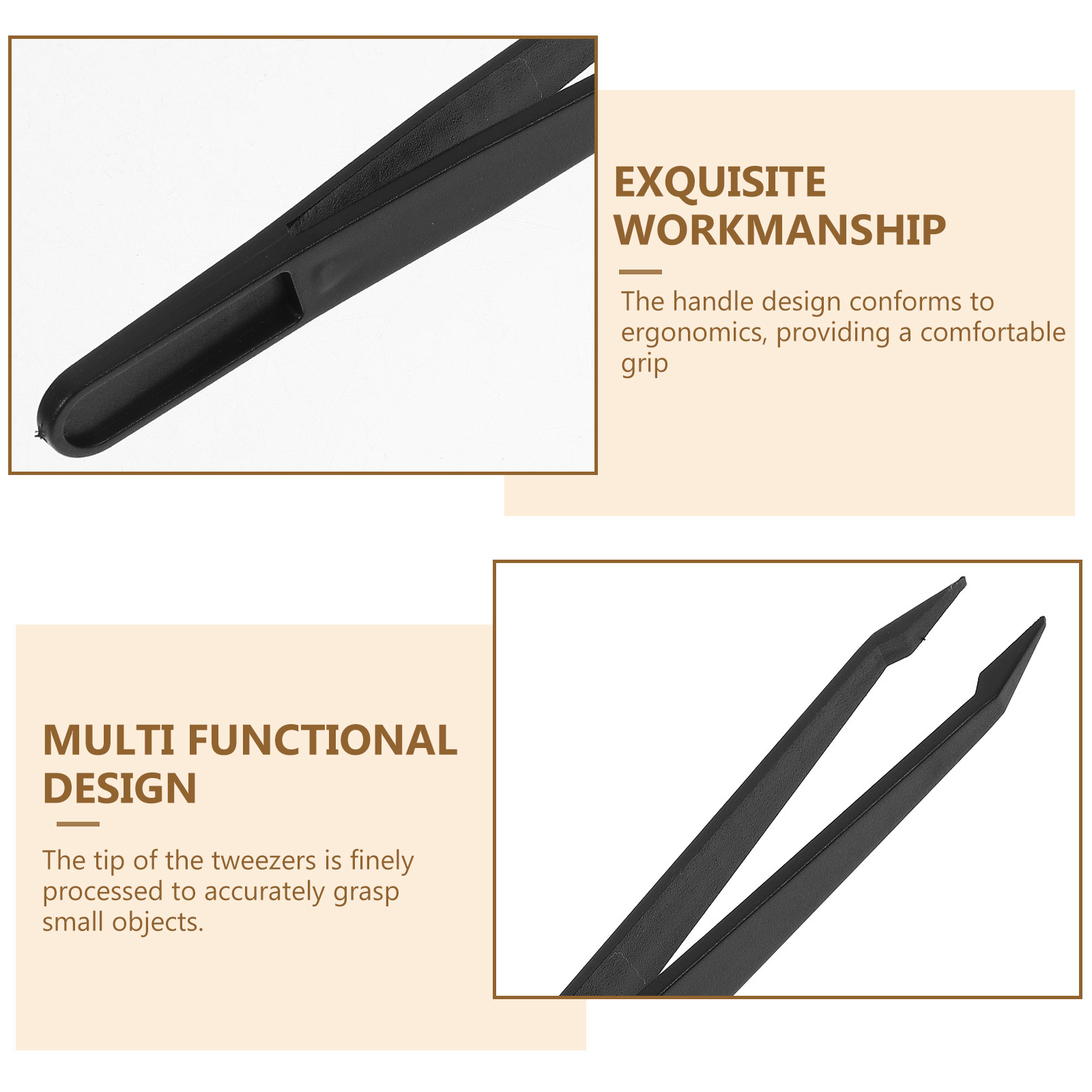 10Pcs Plastic Precision Tweeze - Model Kit Tweezers 评论和价格