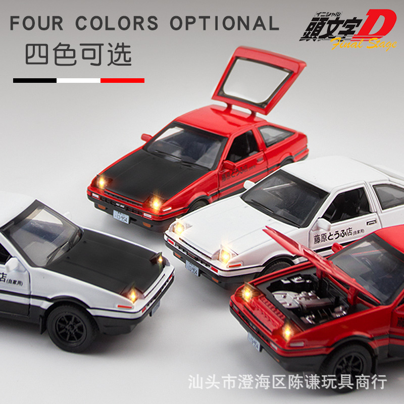 1:32 INITIAL D AE86 Car Model  - Model Kit Initial D 评论和价格