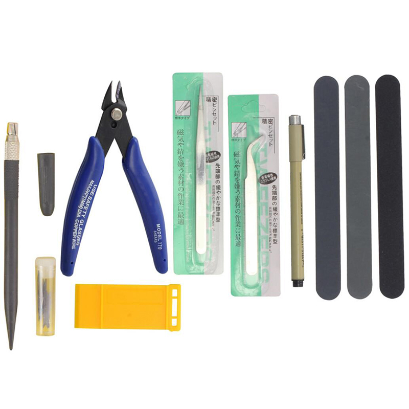 A98E-Model Tools Kit Modeler B - Model Kit Tweezers 评论和价格