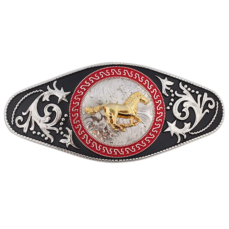 Golden Horse Belt Buckle Super - Model Kit Horse 评论和价格