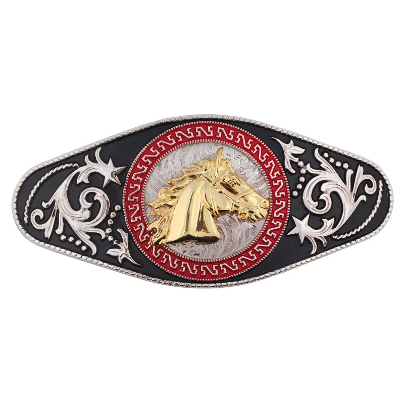 Golden Horse Belt Buckle Super - Model Kit Horse 评论和价格