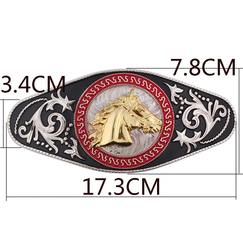 Golden Horse Belt Buckle Super - Model Kit Horse 评论和价格