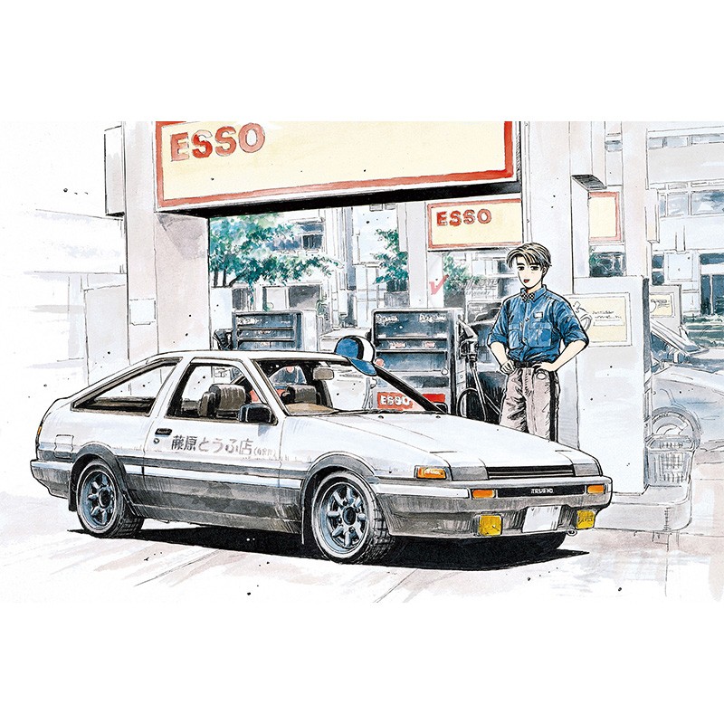 Prefabricated assembly model A - Model Kit Initial D 评论和价格