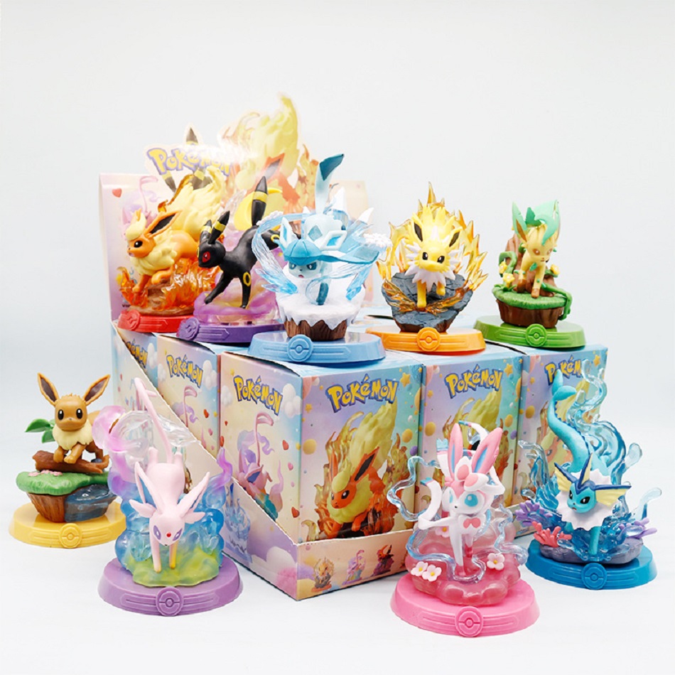 8 style Pok é mon Action Doll  - Model Kit Pokemon 评论和价格
