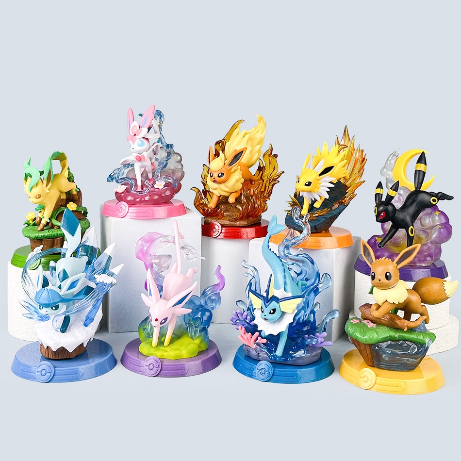8 style Pok é mon Action Doll  - Model Kit Pokemon 评论和价格