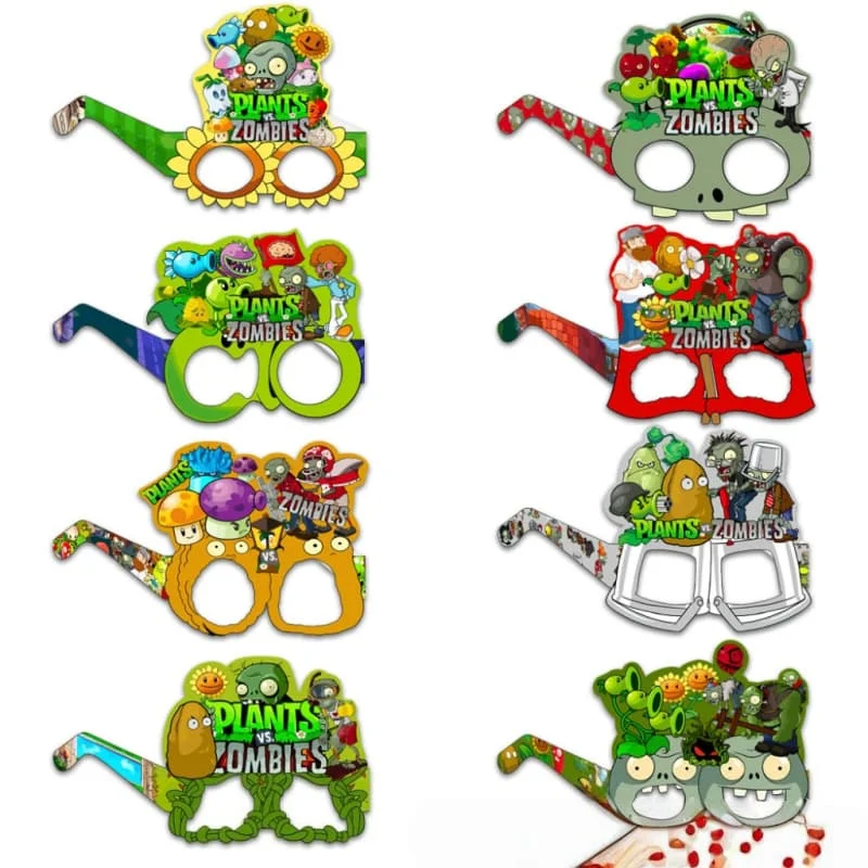 8pcs Plant Vs. Zombie Theme Pa - Model Kit Zombie Girl 评论和价格