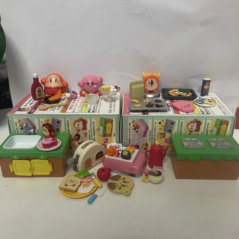 Boxed 8Pcs/set Anime Kirby Kit - Model Kit Kirby 评论和价格