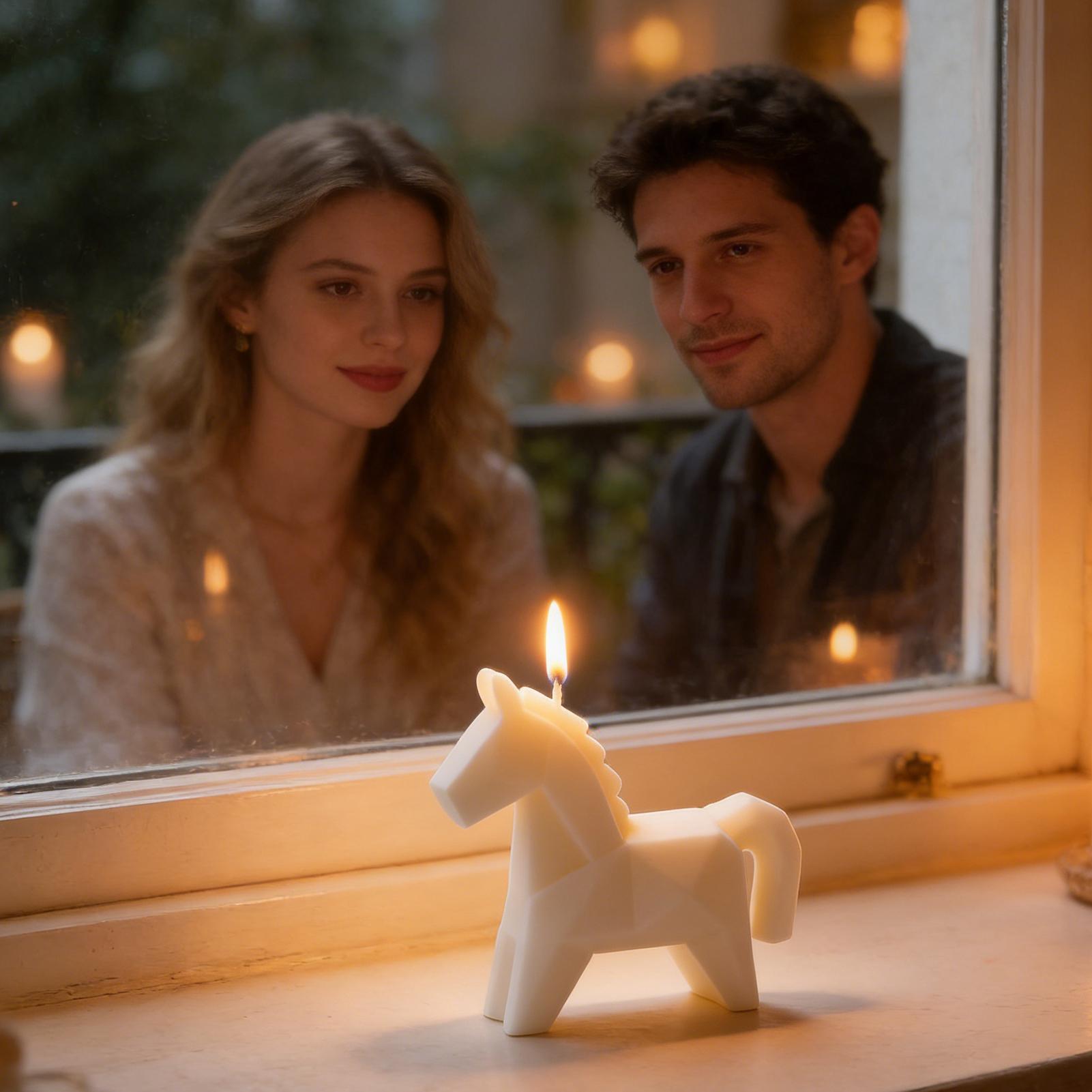 Horse Figure Scented Candle Tr - Model Kit Horse 评论和价格