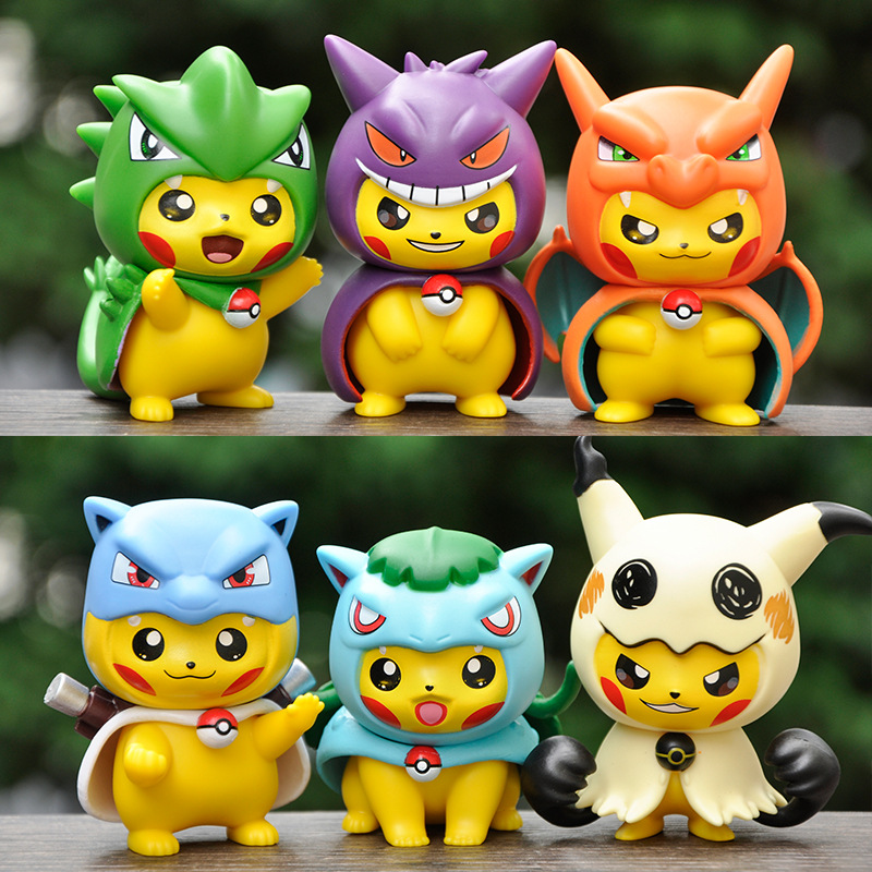 Pokemon Cartoon Cross-dressing - Model Kit Pokemon 评论和价格