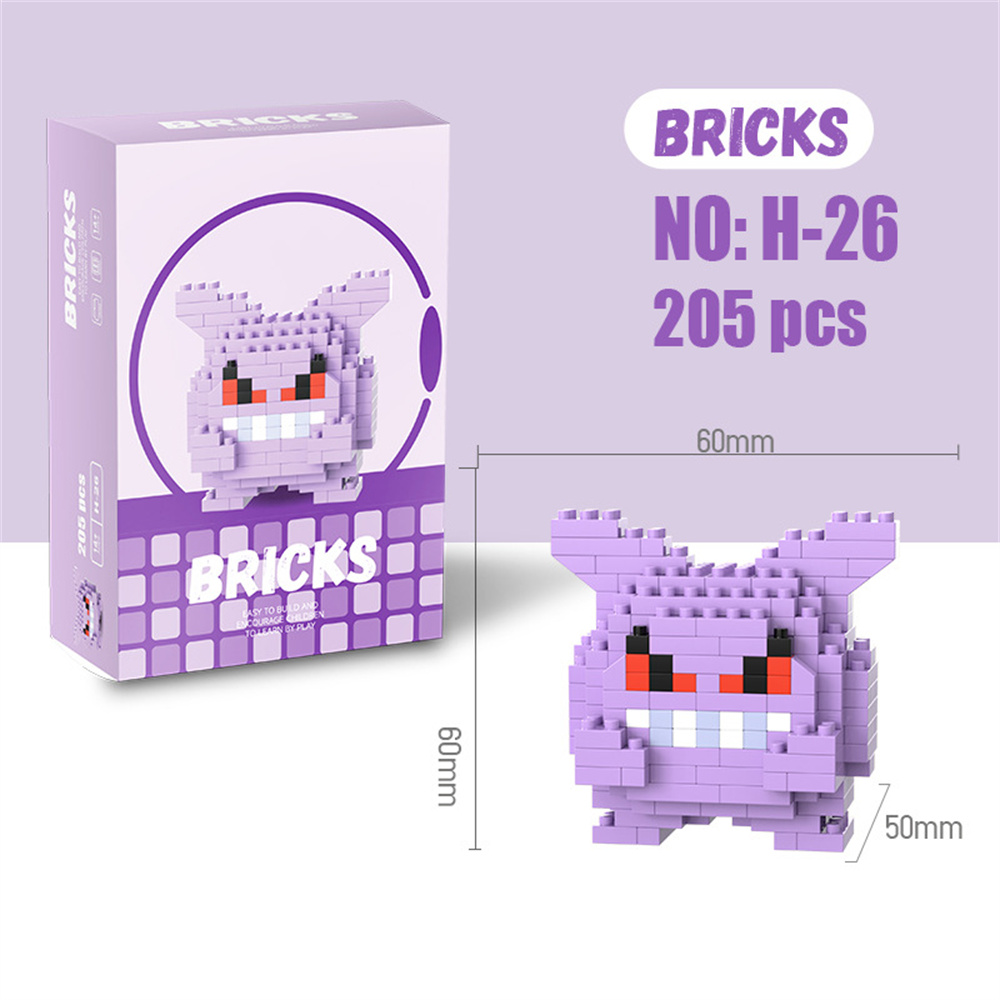 Pokemon Micro Building Blocks  - Model Kit Pokemon 评论和价格