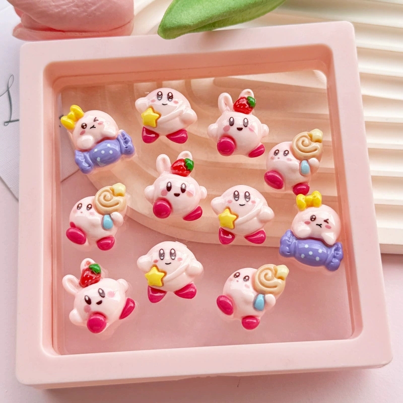 7Pcs/Set Cartoon Cute Mini Sta - Model Kit Kirby 评论和价格