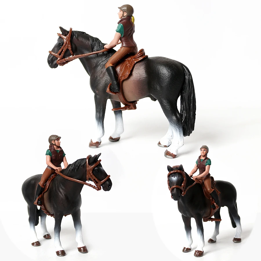 Toy horses Equestrian Rider Ho - Model Kit Horse 评论和价格
