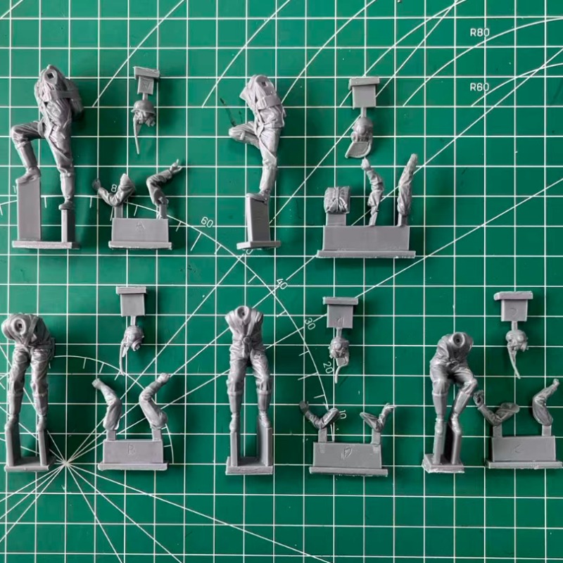 1/35 Scale Die Cast Resin Figu - Model Kit Horse 评论和价格