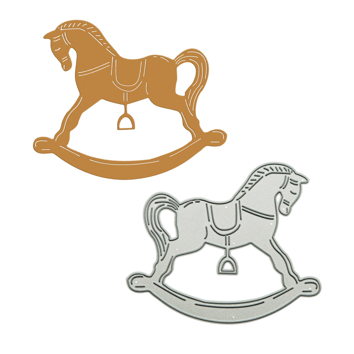 Metal Cutting Dies Scrapbookin - Model Kit Horse 评论和价格