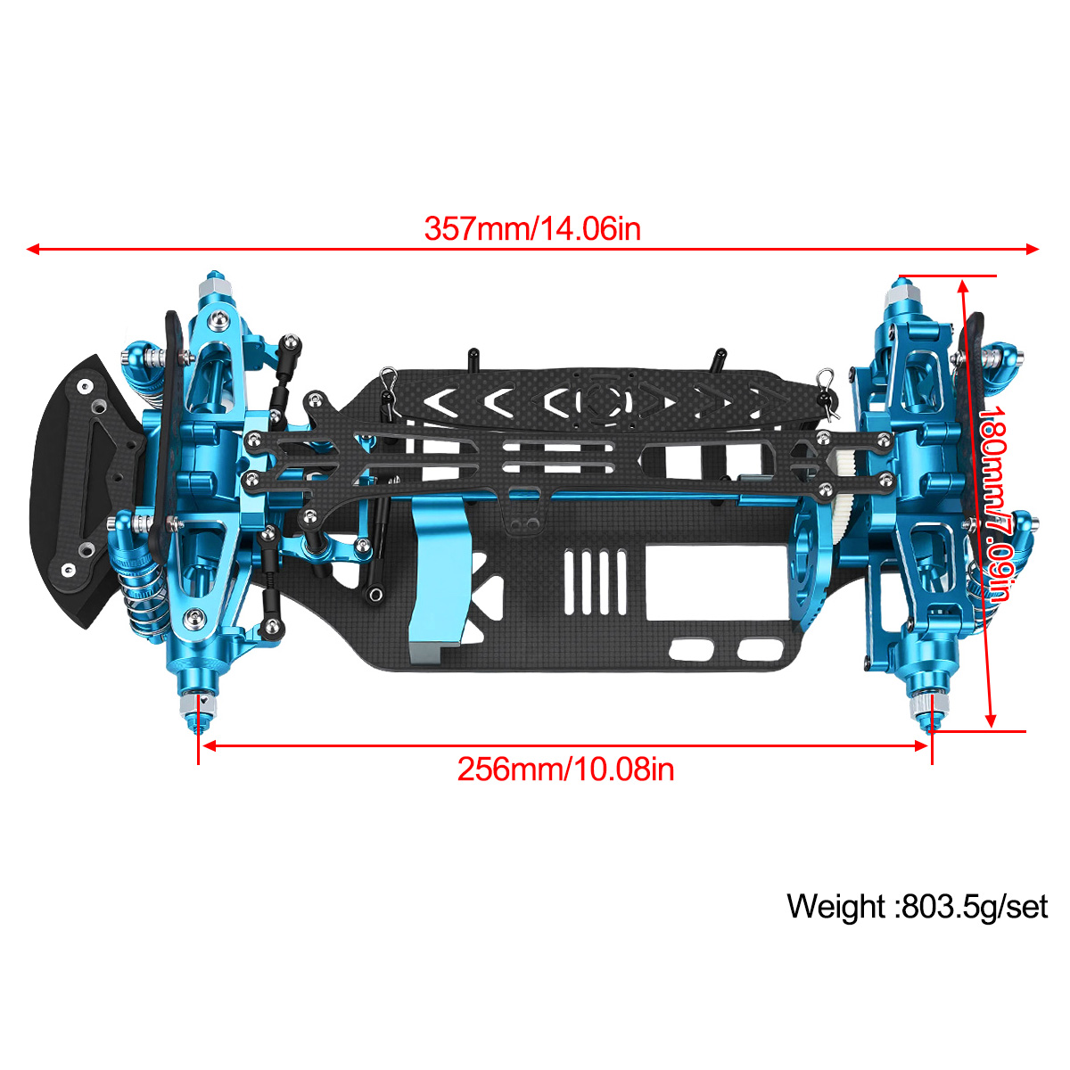 Aluminum & Carbon Fiber Frame  - Model Kit Tamiya 评论和价格