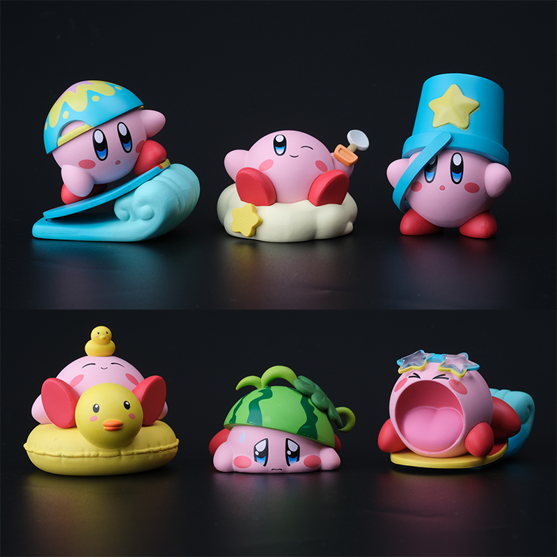Hot 6Pcs/Set Star Kirby Anime  - Model Kit Kirby 评论和价格
