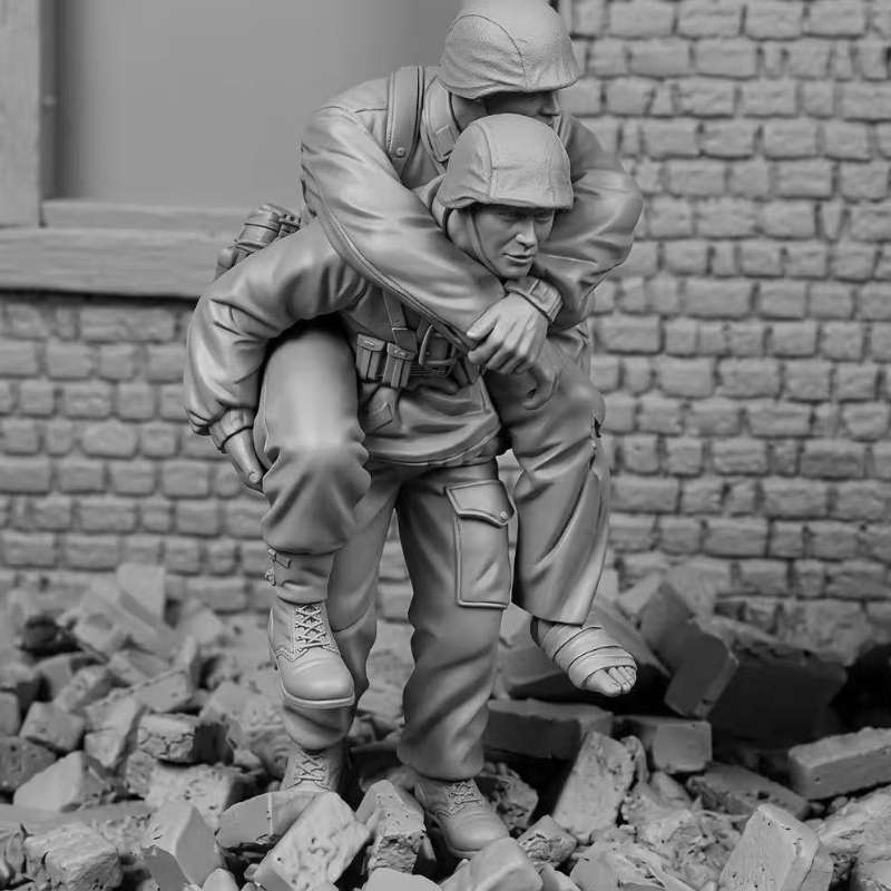 1/35 Scale Resin Figure Assemb - Model Kit Horse 评论和价格