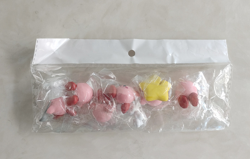 6PCS Set Kawaii Kirby Gashapon - Model Kit Kirby 评论和价格