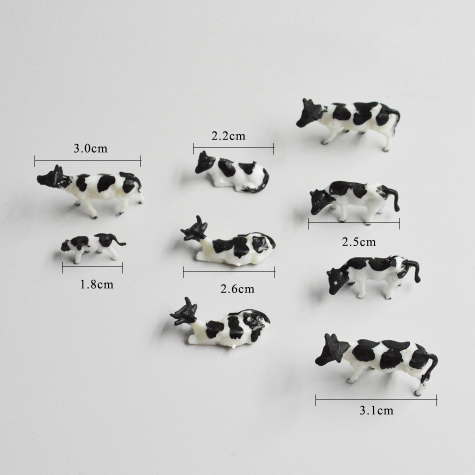 Scale 1:87 Miniature Cows Mode - Model Kit Horse 评论和价格