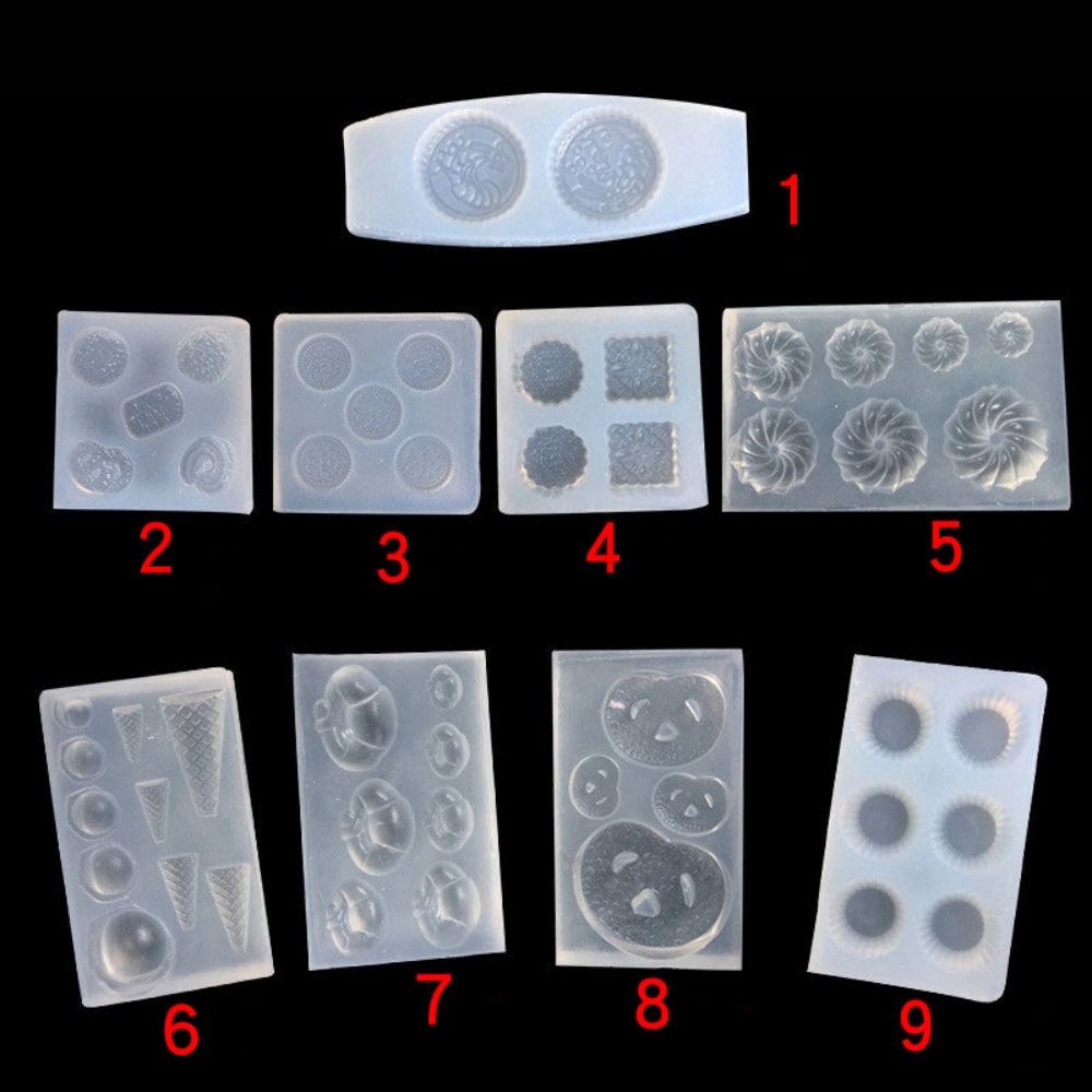 Mini Biscuit Silicone Mold Fon - Model Kit Varnish 评论和价格